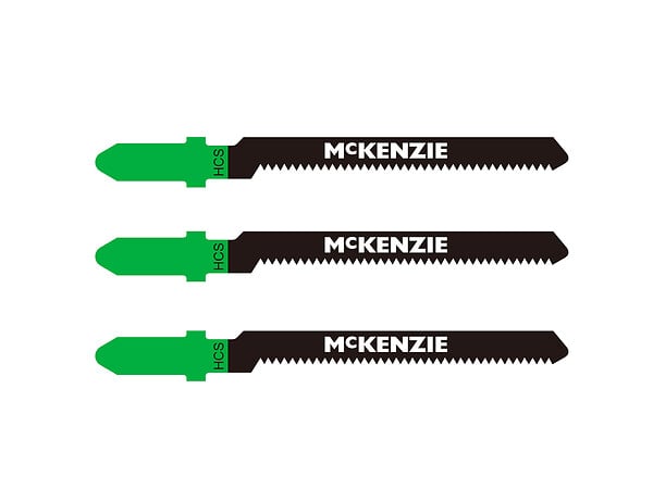 MC KENZIE - Lame pour scie sauteuse 3101 KR - Coupe polyvalente - Chrome vanadium - large