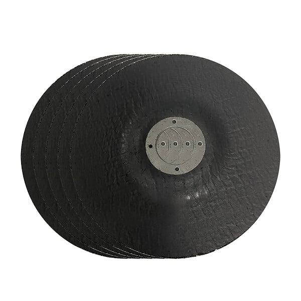6 Disques à tronçonner métaux 125mm - 12200 tr/min - large