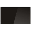 KALIA - Radiateur électrique céramique GLASS noir 1500W - vignette