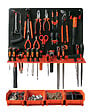 TOOD - Panneau porte-outils mural - Plastique - 25 pièces - vignette