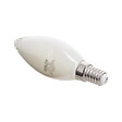 XANLITE - Ampoule Filament LED flamme opaque, culot E14, puissance équivalente 75W, flux 1055 lm, lumière blanc neutre 4000 K - vignette