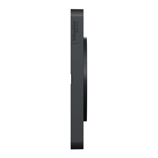 SCHNEIDER ELECTRIC - Odace Touch plaque bronze brossé liseré anthracite 2 postes horiz./ver - large
