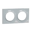 SCHNEIDER ELECTRIC - Odace Styl plaque Sable 2 postes horizontaux ou verticaux entraxe 71 - vignette