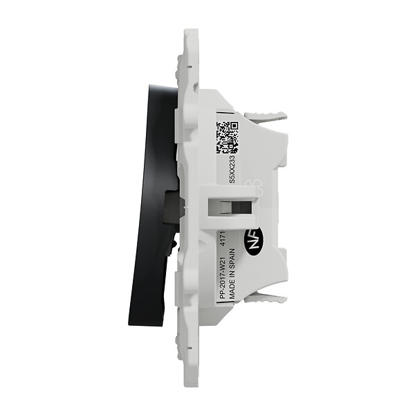 SCHNEIDER ELECTRIC - Odace interrupteur VMC sans position arrêt anthracite - large