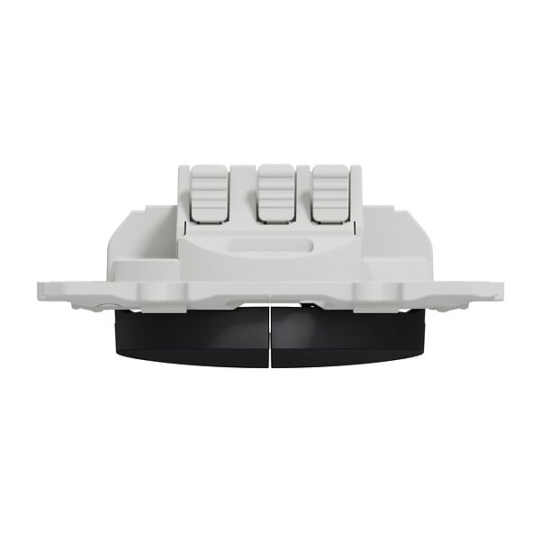 SCHNEIDER ELECTRIC - Odace - double poussoir anthracite - large