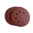 MC KENZIE - Disque perforé agrippant - 8 trous - Grain 180 - Lot de 5 - D125mm - vignette