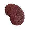 Lot de 10 disques abrasifs grain 40 - 125mm - 8 trous - vignette