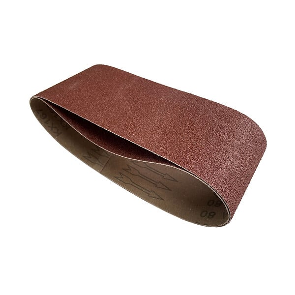 MC KENZIE - Bande abrasive grain 80 - 2 pièces - 100x560mm - large