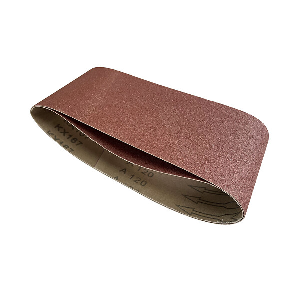 MC KENZIE - Bande abrasive grain 120 - x2 - 100x560mm - large