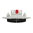 SCHNEIDER ELECTRIC - Odace - va-et-vient + poussoir anthracite - 10A - vignette