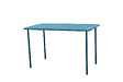 Table de jardin acier Honfleur – Bleu – H.72xL.120xP.70cm - vignette