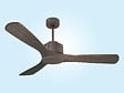 KLASSFAN - Ventilateur de plafond ø132 cm avec LED et Wifi Réversible Hypersilence - vignette