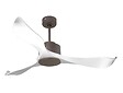 KLASSFAN - Ventilateur de plafond Wifi Moteur à courant continu Télécommande Adaptateur 2/3 Lames Hypersilence Mémoire Shopify Vendible (AUTOMATIQUE) - vignette
