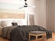 KLASSFAN - Ventilateur de plafond Wifi Moteur à courant continu Télécommande Adaptateur 2/3 Lames Hypersilence Mémoire Shopify Vendible (AUTOMATIQUE) - vignette