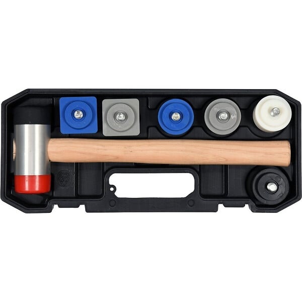 YATO - Marteau débosseleur Yato YT-45905 avec 8 têtes interchangeables 320mm polyuréthane - large
