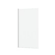 AURLANE - Pare baignoire Rabattable 70x130cm - Profilé Blanc Mat - Verre Trempé 4mm - ELEMENTARY - vignette