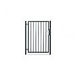 EASY CLOTURE - Portillon barreaudé acier galvanisé passage 1m H 2m00 Gris anthracite - vignette