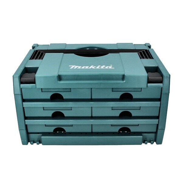 MAKITA - Coffret Mak-Pac avec 6 tiroirs P-84333 MAKITA pour petites pièces et matériel auxiliaire - large