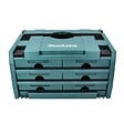 MAKITA - Coffret Mak-Pac avec 6 tiroirs P-84333 MAKITA pour petites pièces et matériel auxiliaire - vignette