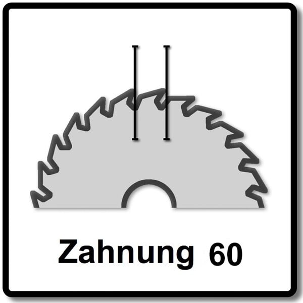 MAKITA - Lame de scie MAKITA B-32801 MakBlade 260 mm x 30 mm 60 dents - large