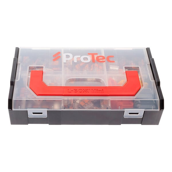 PROTEC - Valisette 150 bornes de connexion Wago In Line S221 + 7 Gelbox - Protec - large
