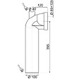 WIRQUIN - Pipe rigide longue coudee male - vignette