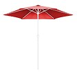OVIALA - Toile pour parasol droit 3m rouge - Matera - vignette