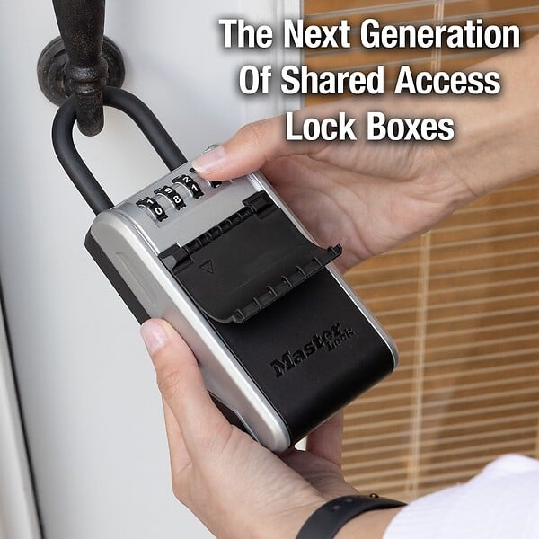 MASTER LOCK - Rangement sécurisé pour les clés select Access avec anse amovible - large