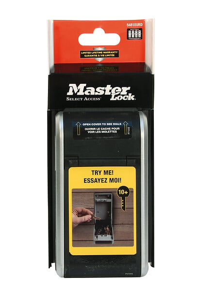 MASTER LOCK - Rangement sécurisé pour les clés Select Access à montage mural - large