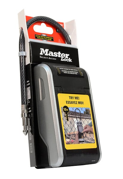 MASTER LOCK - Rangement sécurisé pour les clés: Select Access avec anse amovible - large