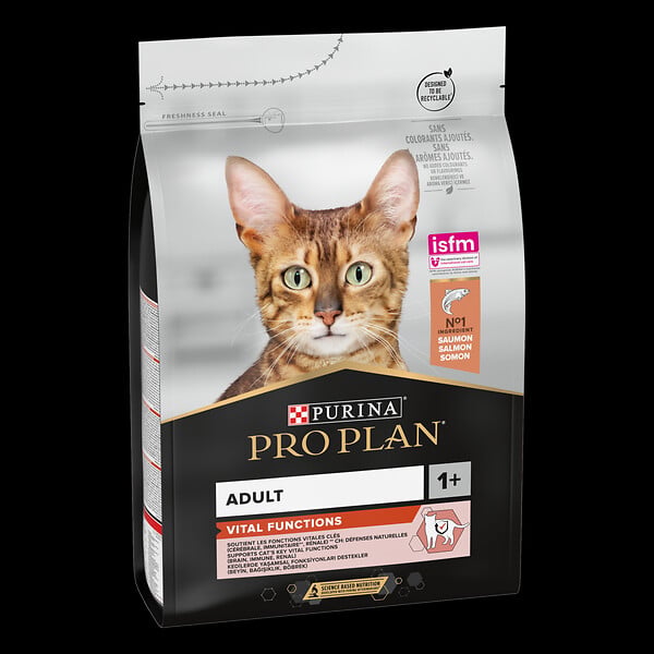 PROPLAN - Croquettes chat adulte saumon - 3kg - large