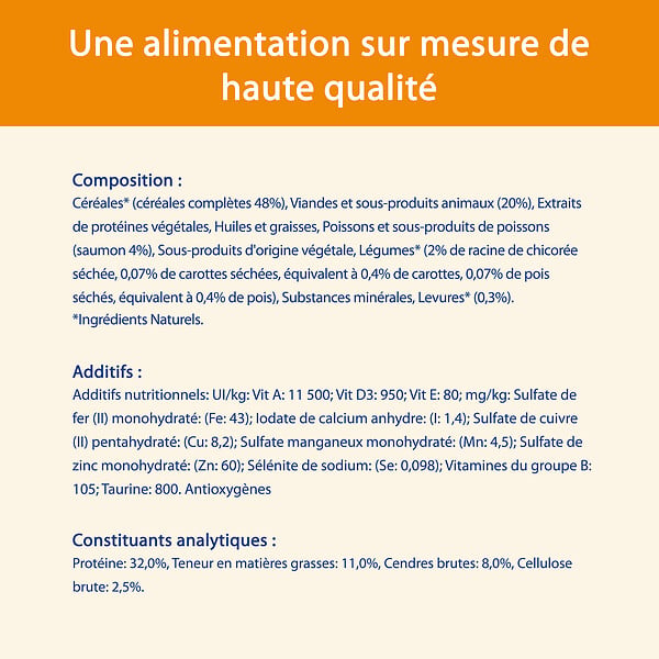 PURINA - Croquettes pour chat adulte Cat Chow - Saumon - 3 kg - large