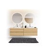 5 FIVE SIMPLY SMART - Grand Tapis de Salle de Bain épais Noir 50 x 120 cm - vignette