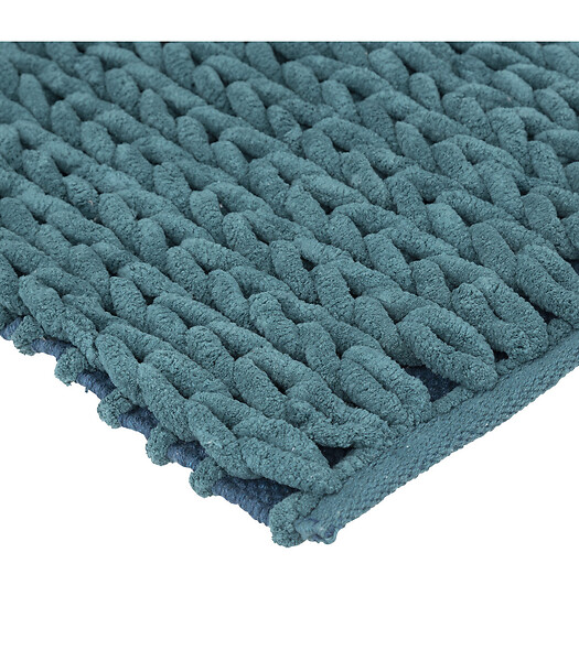 5 FIVE SIMPLY SMART - Tapis de Salle de Bain épais Bleu 50 x 75 cm - large