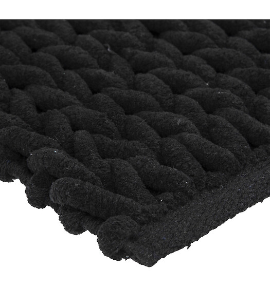 5 FIVE SIMPLY SMART - Tapis de Salle de Bain épais Noir 50 x 75 cm - large
