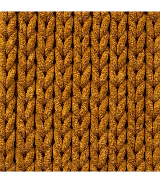 5 FIVE SIMPLY SMART - Grand Tapis de Salle de Bain épais Jaune moutarde 50 x 120 cm - large