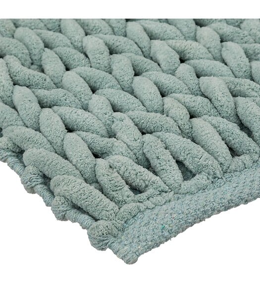 5 FIVE SIMPLY SMART - Grand Tapis de Salle de Bain épais Vert 50 x 120 cm - large