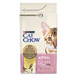 CAT CHOW - Croquettes chaton - Au poulet - Riche en DHA - 1,5 kg - vignette
