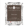 PURE&PAINT - Peinture végétale - Velouté - Brun ours - 2,5L - vignette