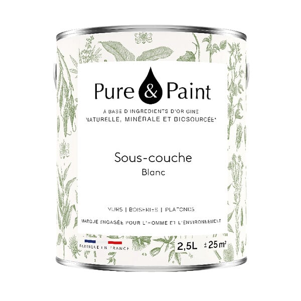 PURE&PAINT - Sous-couche Pure & Paint - Blanc - 2.5L - large