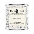 PURE&PAINT - Peinture murale veloutée biosourcée - Vert jasmin - 0.5L - vignette