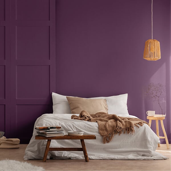 PURE&PAINT - Peinture velouté Pure & Paint - Aubergine - 100ML - large