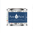 PURE&PAINT - Peinture veloutée biosourcée - Bleu de Suède - 100ml - vignette