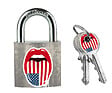 MASTER LOCK - Cadenas en métal massif 30mm - motifs fun et colorés - vignette