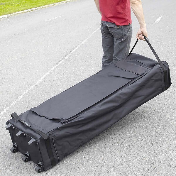 OVIALA - Tente pliante en aluminium 4x8 m - PRO 40 - large