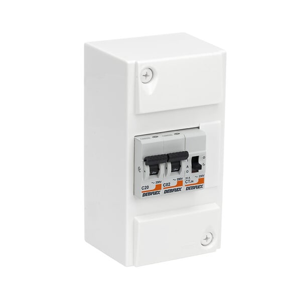 DEBFLEX - Coffret pré-équipé chauffe-eau - 4 modules - 4m - large