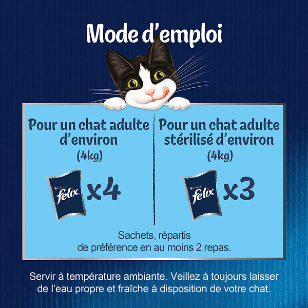 FELIX - Felix émincés sel mixte 44x85gr - large