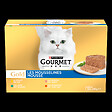 GOURMET - Aliment chat adulte viande-poisson - 12x85 g - vignette