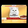 GOURMET - Aliment chat adulte Gold - Viandes - 12x85g - vignette
