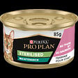 PROPLAN - Aliment chat stérilisé - Terrine Poissons - 85g - vignette